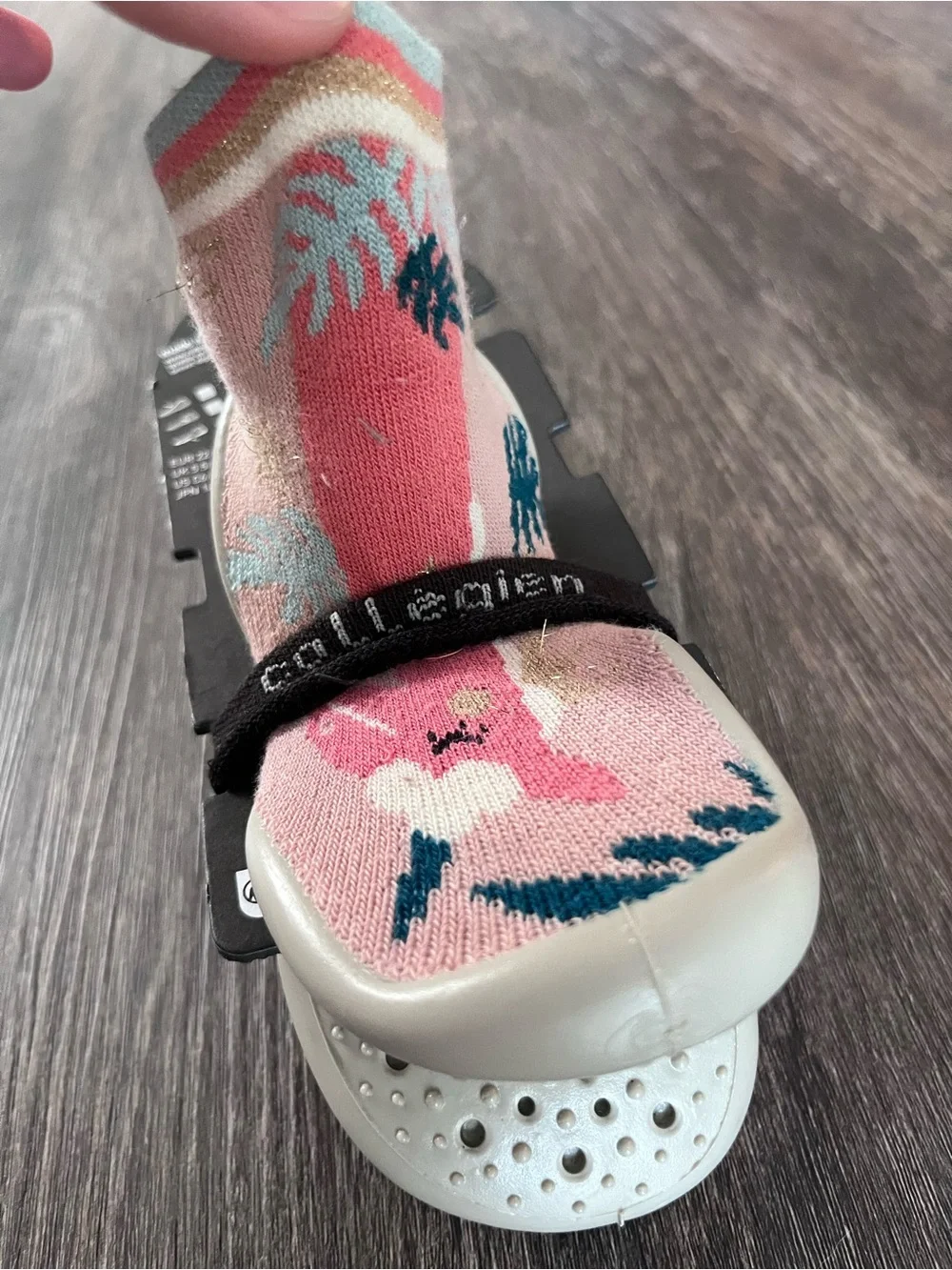 Collégien unicorn slipper